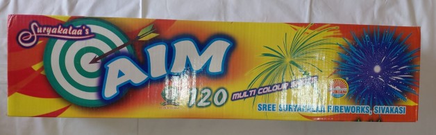 120 Shot Multi Colour